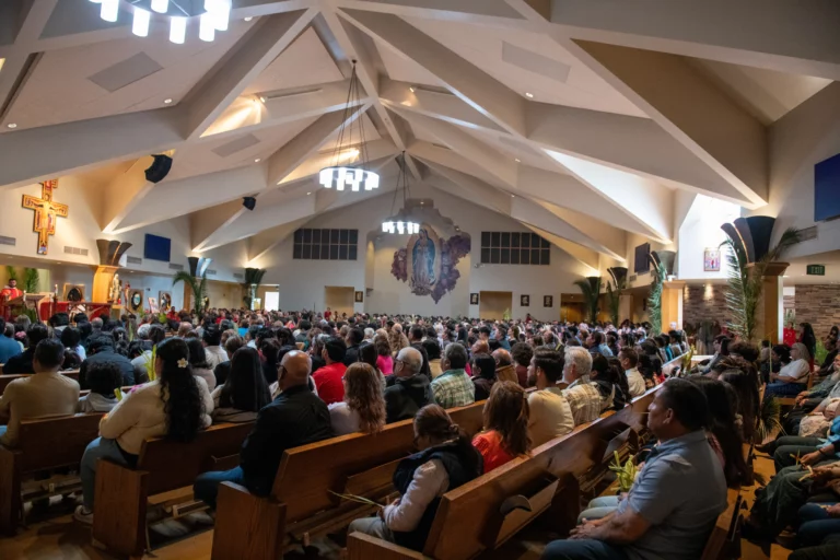 Mass at Mission San Luis Rey Parish