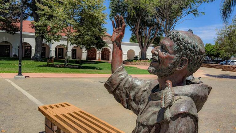 St. Francis of Assisi welcomes you to Mission San Luis Rey Parish.