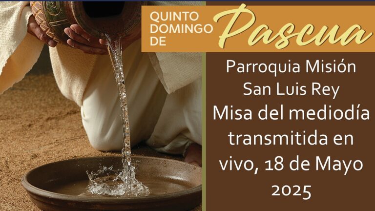 18 de Mayo, Misa de las 12 del mediodía