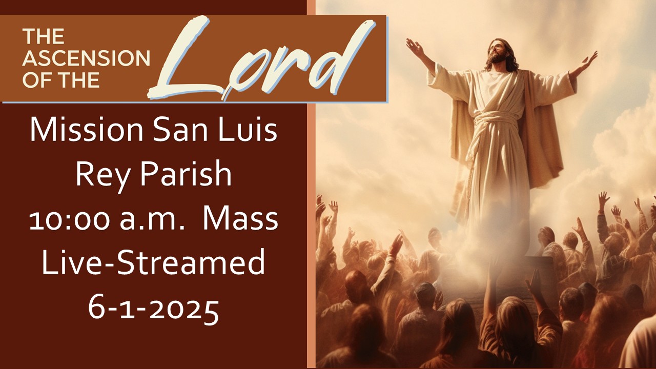 June 1st, Live Stream, 10 am English Mass