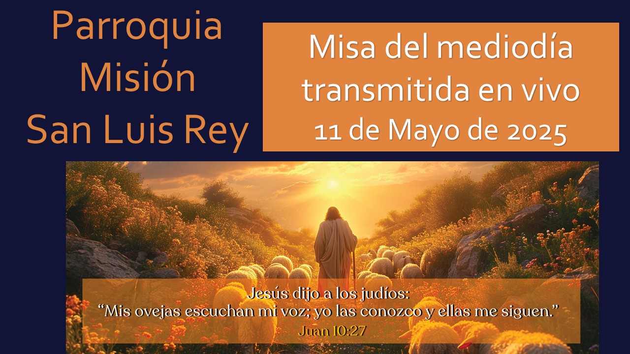 Sign in Misa de las 12 del mediodía, 5-11-25