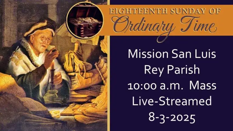 Livestream for 10 am Mass on 8-3-2025