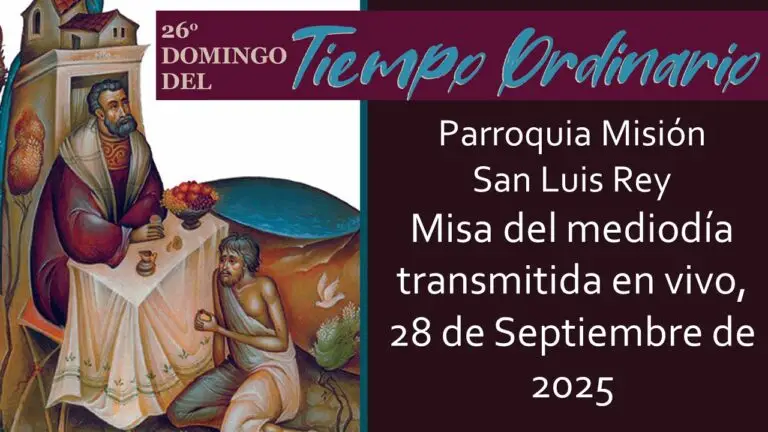 XXVI Domingo Ordinario 2025