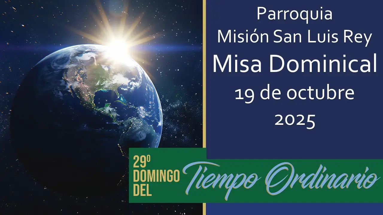 Misa de las 12 del mediodía transmitida en vivo el 19 de octubre de 2025