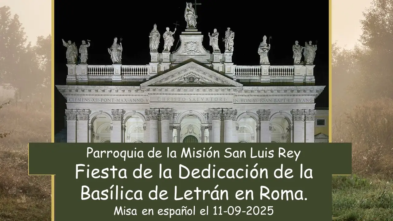 Fiesta de la Dedicación de la Basílica de Letrán |