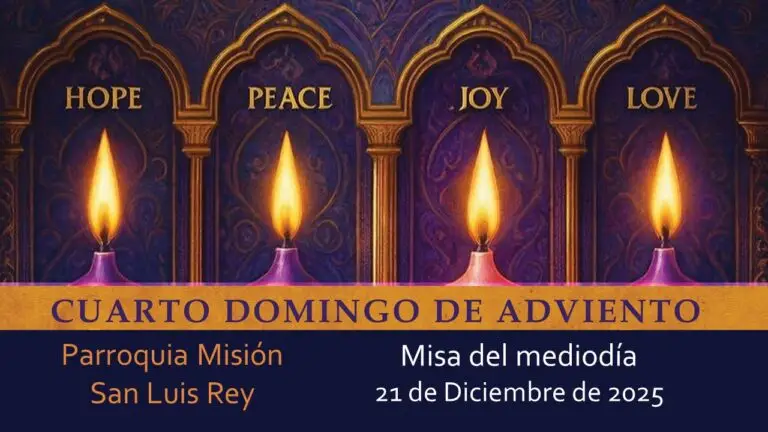 Misa en vivo del 21 de diciembre de 2025