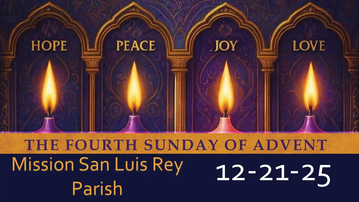Livestream Mass for 12-21-2025
