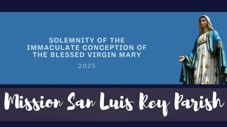 Mass for the Solemnity of the Immaculate Conception of the Virgin Mary