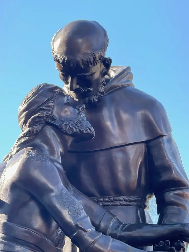 St. Francis and the Leper