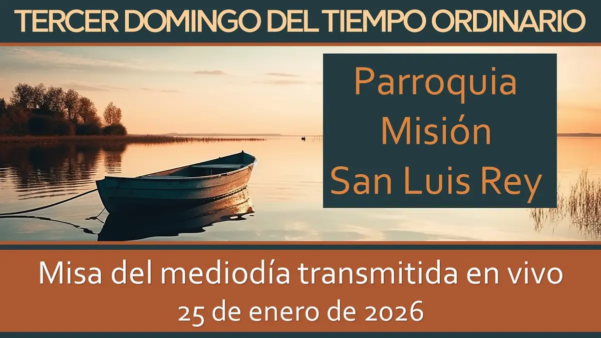 Spanish language live stream for 1-25-26