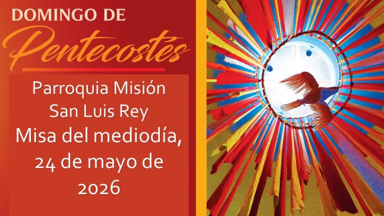 Livestream for Pentecost, Spanish, 2026