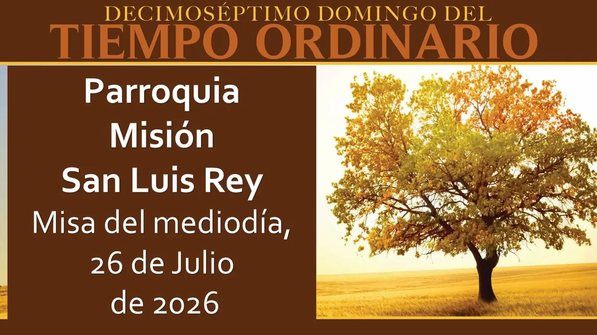 Online Spanish Mass for 7-26-2026