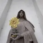St. Clare of Assisi Statue at Mission San Luis Rey Parish