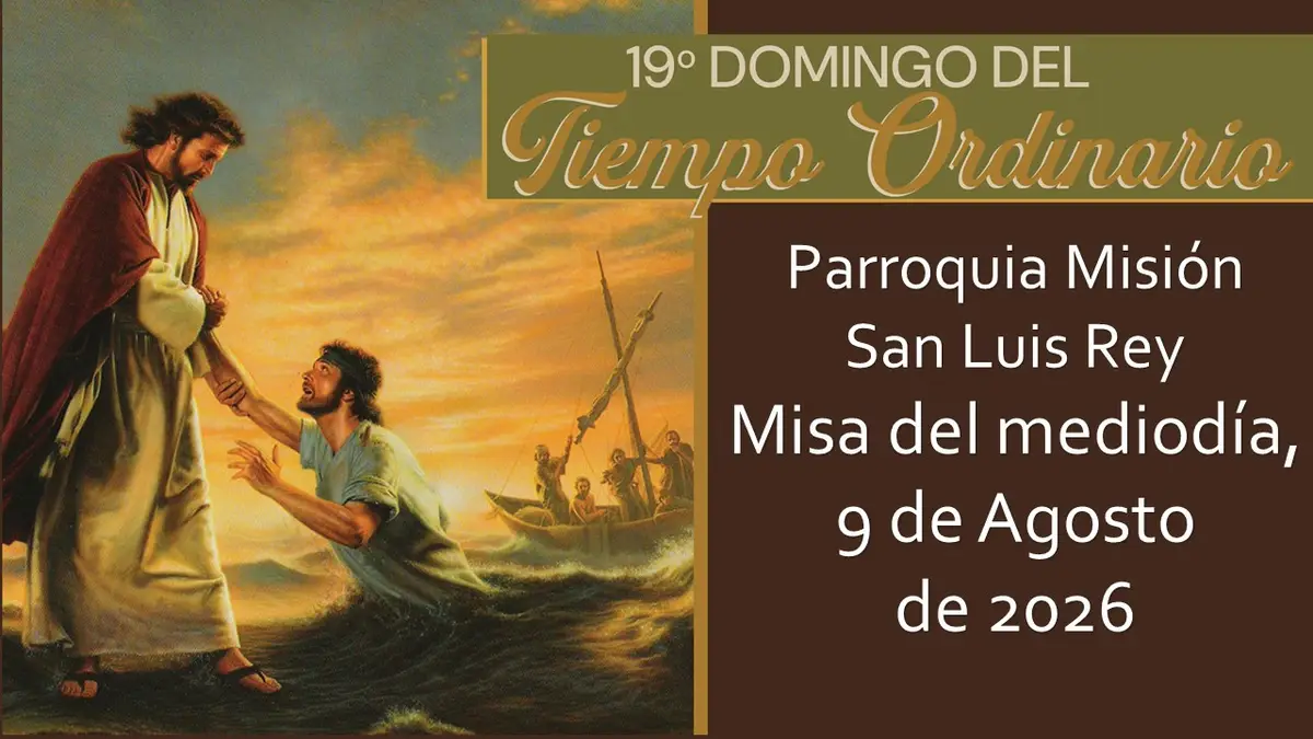 Livestreamed Spanish Mass for 8-9-2026