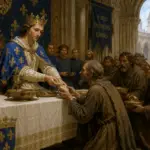 St. Louis of France cared for the poor.