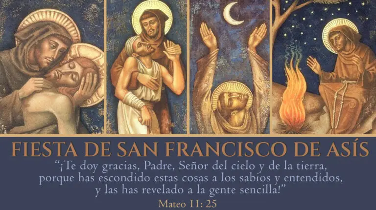 Celebración de la fiesta de San Francisco de Asís