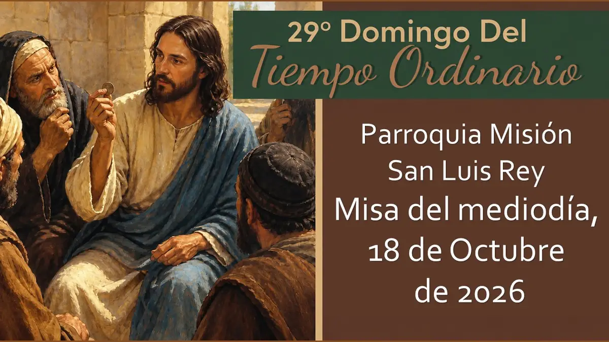 Live Spanish Mass for 10-18-2026