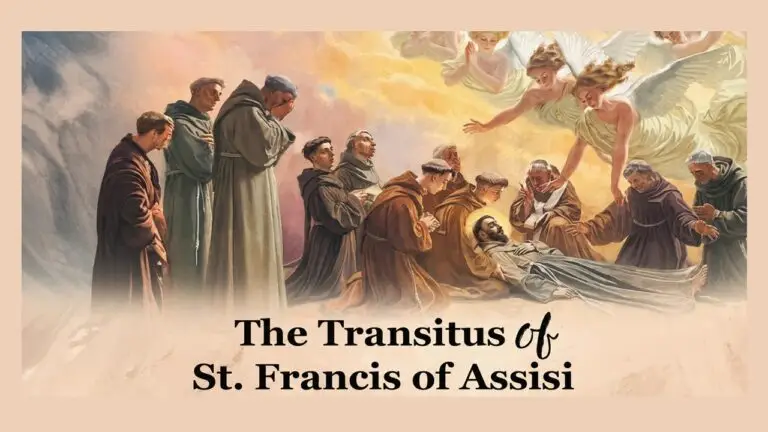 Transitus of St. Francis of Assisi, 2026