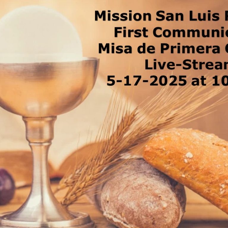 10 am First Communion Live-Stream