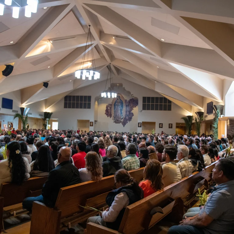 Mass at Mission San Luis Rey Parish