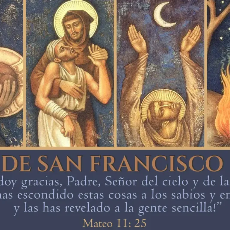 Celebración de la fiesta de San Francisco de Asís