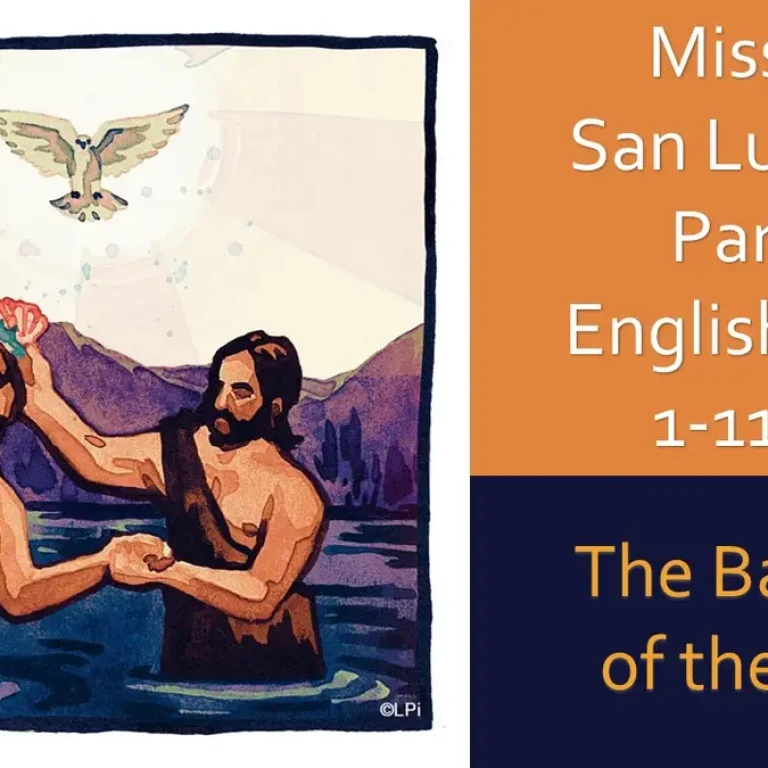 Baptism of Jesus 2026