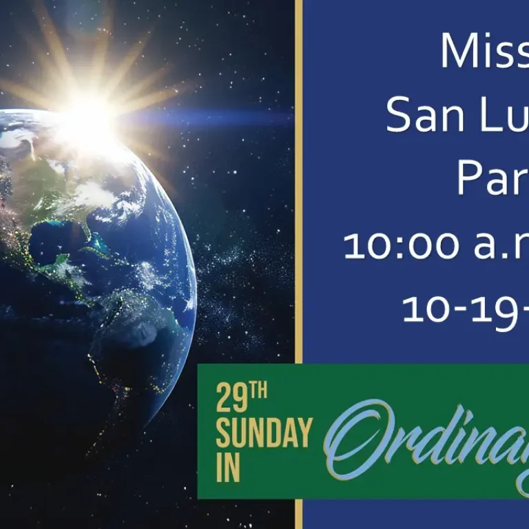 Live-streamed Mass for 10-19-2025