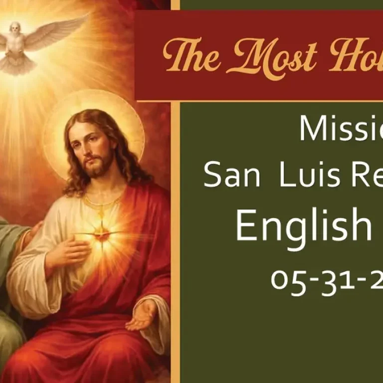 The Solemnity of the Most Holy Trinity 5-31-2026