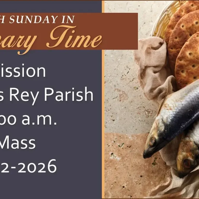 Livestream for 10 am, English Mass, 8-2-2026