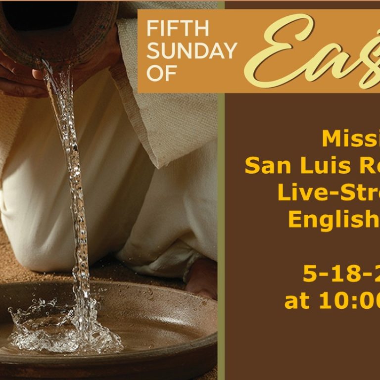 10 am Livestream English Mass on 5-18-2025