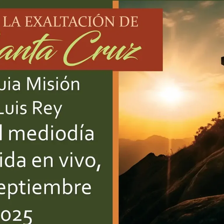 Livestream for 12 noon Spanish Mass 9-14-2025
