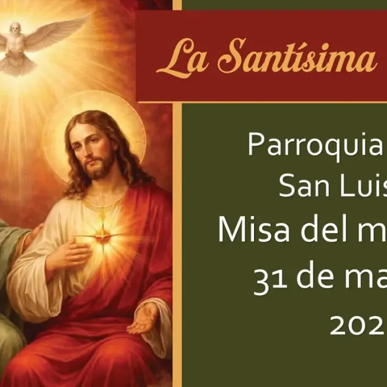 Solemnidad de la Santísima Trinidad
