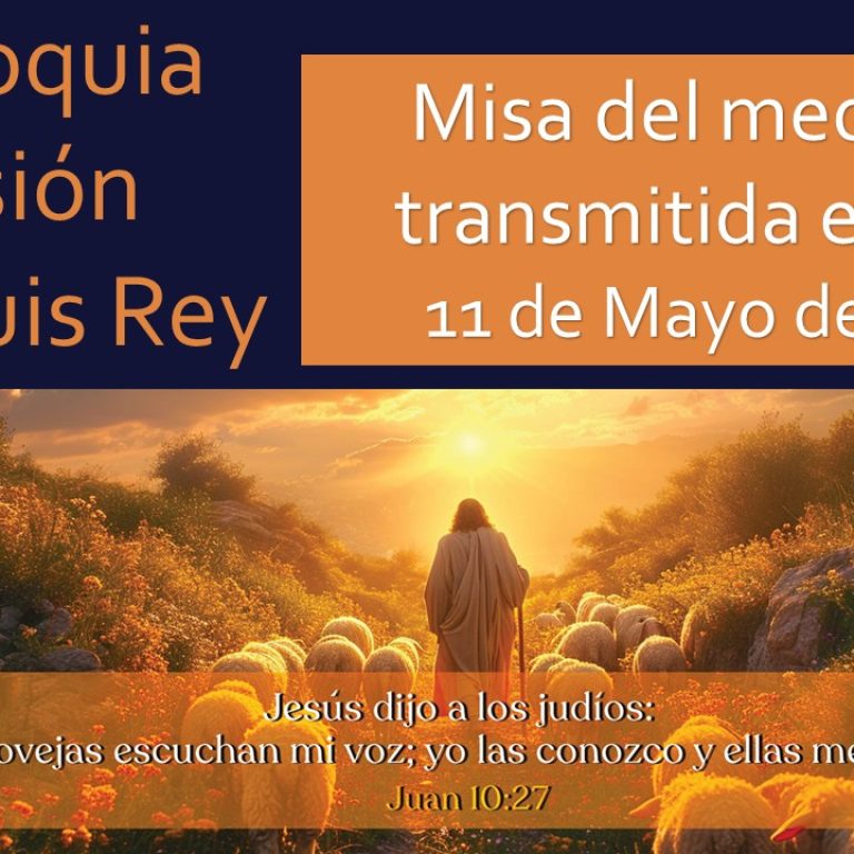 Sign in Misa de las 12 del mediodía, 5-11-25