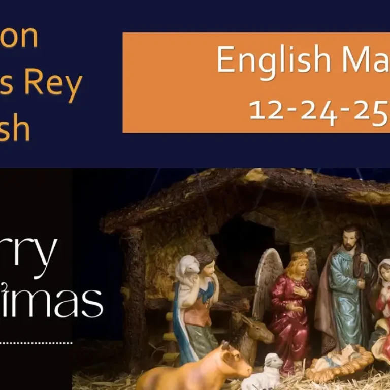 Vigil Mass for Christmas, 4:30 p.m. 12-24-2025